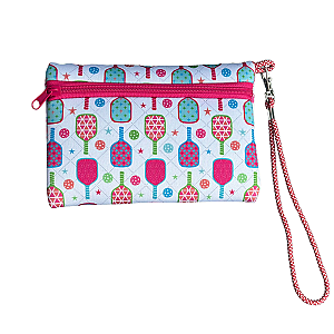 Pickleball Wristlet Clutch Gift Set Bundle
