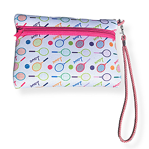 Tennis Wristlet Wallet Clutch Purse