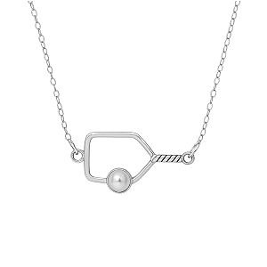 Pickleball Pearl Connector Necklace