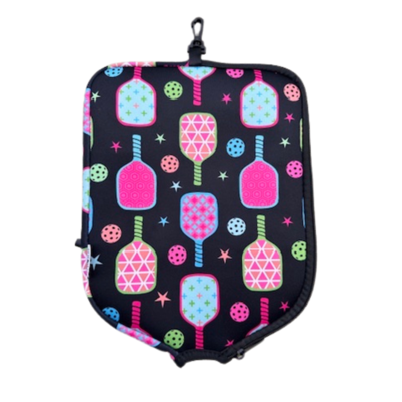 Pickleball Paddle Cover- Black