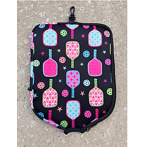 Pickleball Paddle Cover- Black