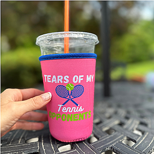Tennis Ice Coffee Sleeve