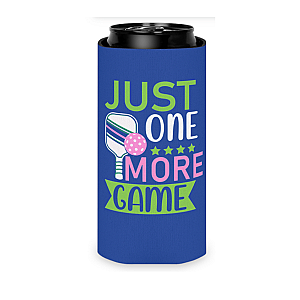 Pickleball Coozie - 12oz Slim Can Holder Sleeve
