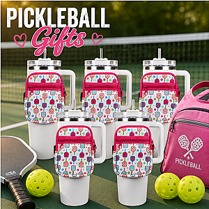 Pickleball Paddle Water Bottle Pouch
