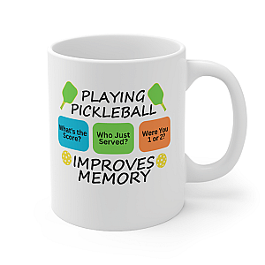 Pickleball Mug - Improves Memory