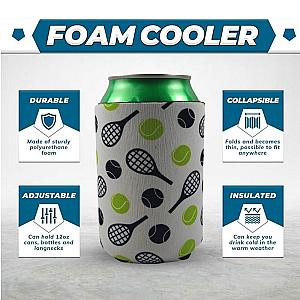 Tennis Coozie - Can Holder Sleeve