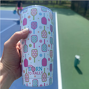 Pickleball 20oz Tumbler- Stars