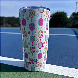 Pickleball 20oz Tumbler- Stars
