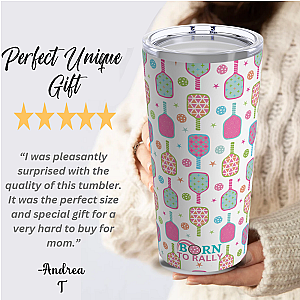 Pickleball 20oz Tumbler- Stars