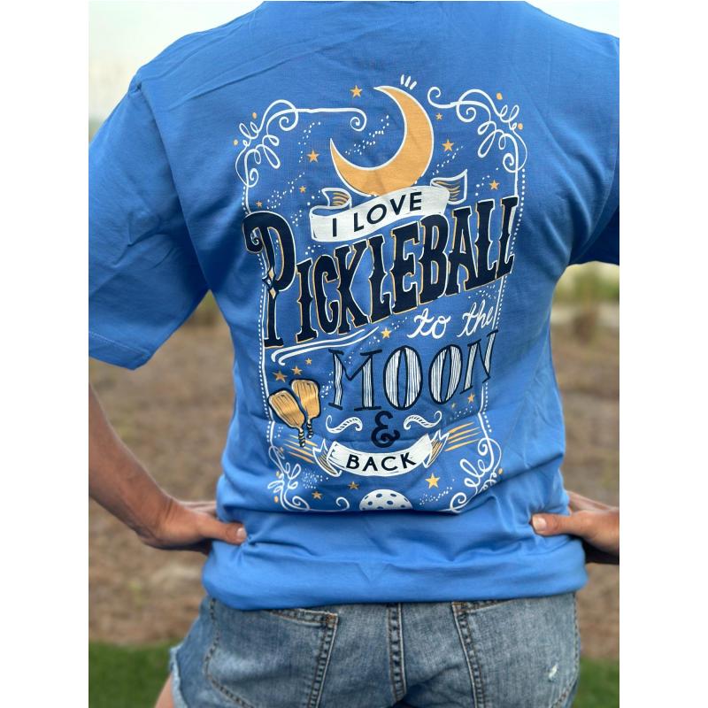 I Love Pickleball to the Moon and Back
