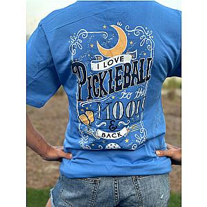 I Love Pickleball to the Moon and Back
