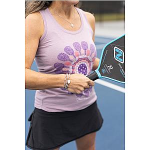 Womens Pickleball Flower Tank Top