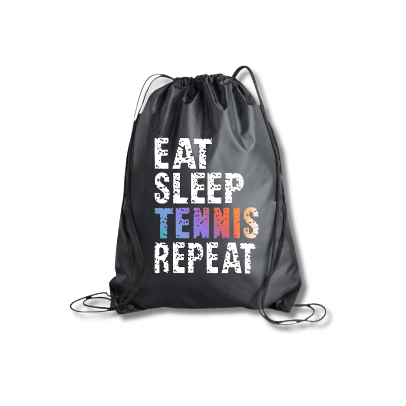 Tennis Drawstring Bag