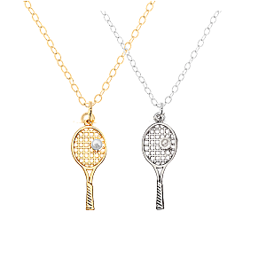 Tennis Pearl Necklace