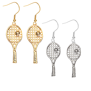 Tennis Racket Dangle Earrings