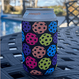 Pickleball Coozie - Can Holder Sleeve