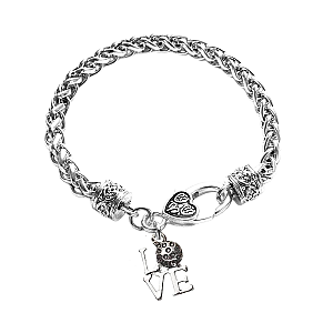 Pickleball Paddle Charm Bracelet - Pick Style