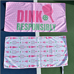 Pink Dink Responsibly Double-Sided Microfiber Towel