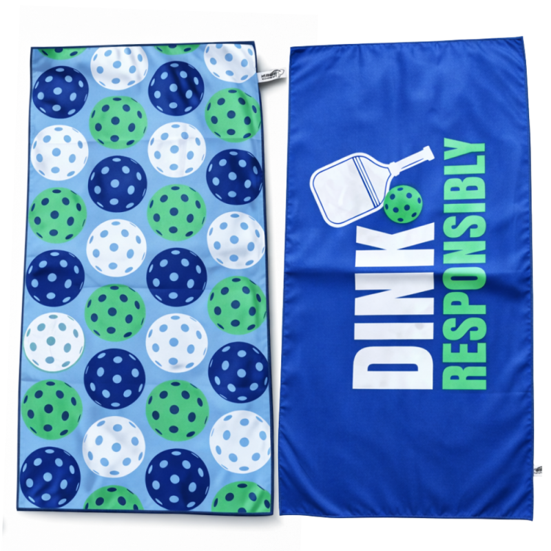 Dink Responsibly Double-Sided Microfiber Towel
