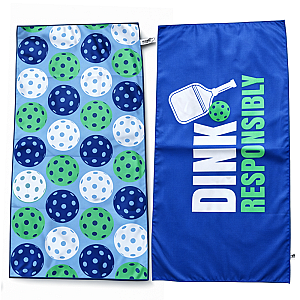 Dink Responsibly Double-Sided Microfiber Towel