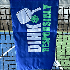 Dink Responsibly Double-Sided Microfiber Towel
