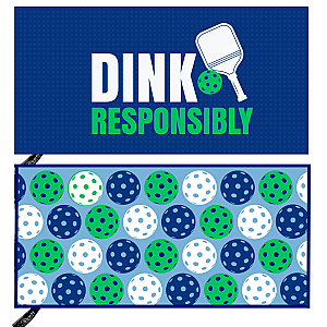 Dink Responsibly Double-Sided Microfiber Towel