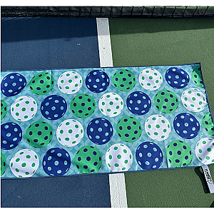 Pickleball King Double-Sided Microfiber Towel