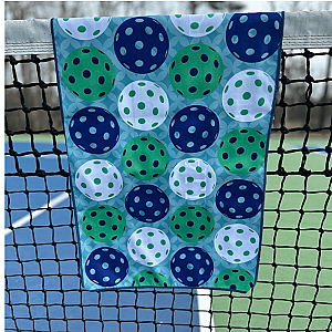 Pickleball King Double-Sided Microfiber Towel