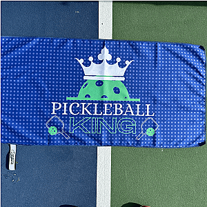 Pickleball King Double-Sided Microfiber Towel