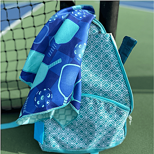 Just One More Game Pickleball Microfiber Double Sided Towel