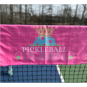 Pickleball Queen Double-Sided Microfiber Towel