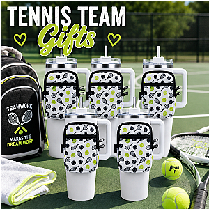 Tennis Water Bottle Pouch