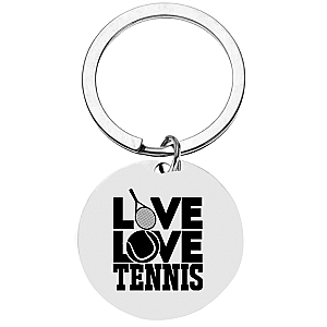 Tennis Keychain - Live Love Tennis