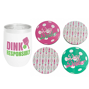 Pickleball Day Drinkers Gift Set