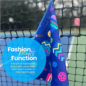 Pickleball Towel - Dink Microfiber & Cotton Towel