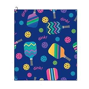 Pickleball Towel - Dink Microfiber & Cotton Towel