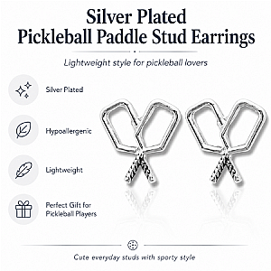 Pickleball Mini Paddle Earrings