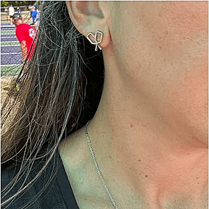 Pickleball Mini Paddle Earrings