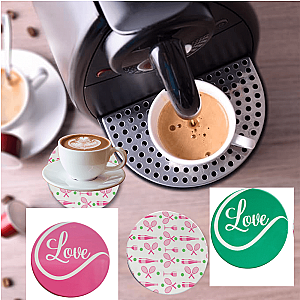 Tennis Coasters - Love