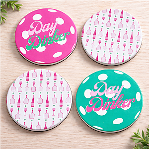Pickleball Coasters - Day Drinkers