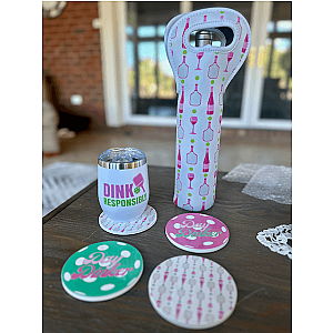 Pickleball Coasters - Day Drinkers