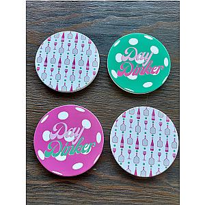 Pickleball Coasters - Day Drinkers
