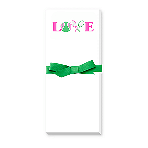 Tennis Love Notepad