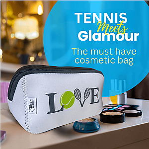 Tennis Love Cosmetic Bag