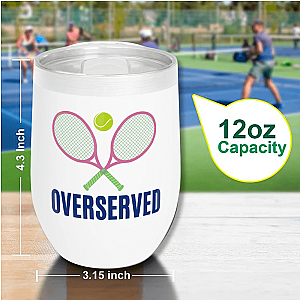 Tennis Wine Tumbler