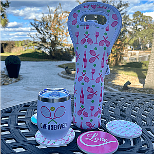 Tennis Wine Tumbler