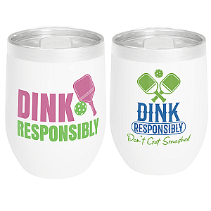 Pickleball Wine Tumblers