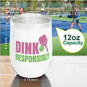 Pickleball Wine Tumblers