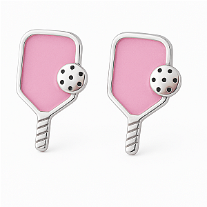 Pickleball Paddle Stud Earrings - Pick Color