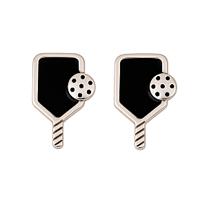 Pickleball Paddle Stud Earrings - Pick Color